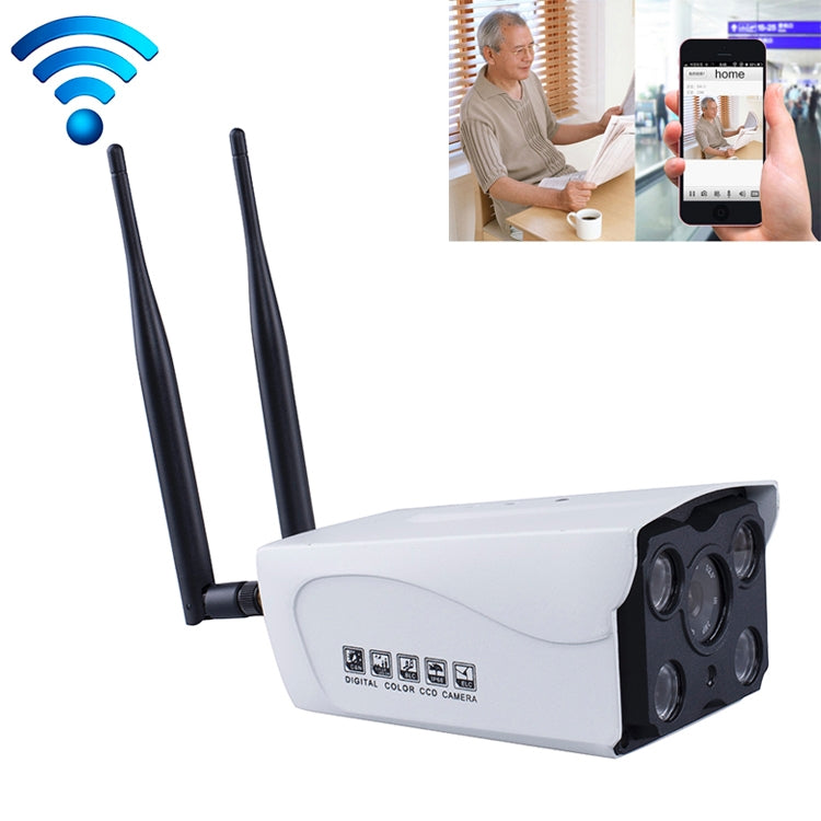 J-02100 1.0MP Dual Antenna Smart Wireless Wifi IP Camera, Support Infrared Night Vision & TF Card(64GB Max), J-02100 J-02100 1.0MP Dual Antenna Smart Wireless Wifi IP Camera, Support Infrared Night Vision & TF Card(64GB Max), J-02100